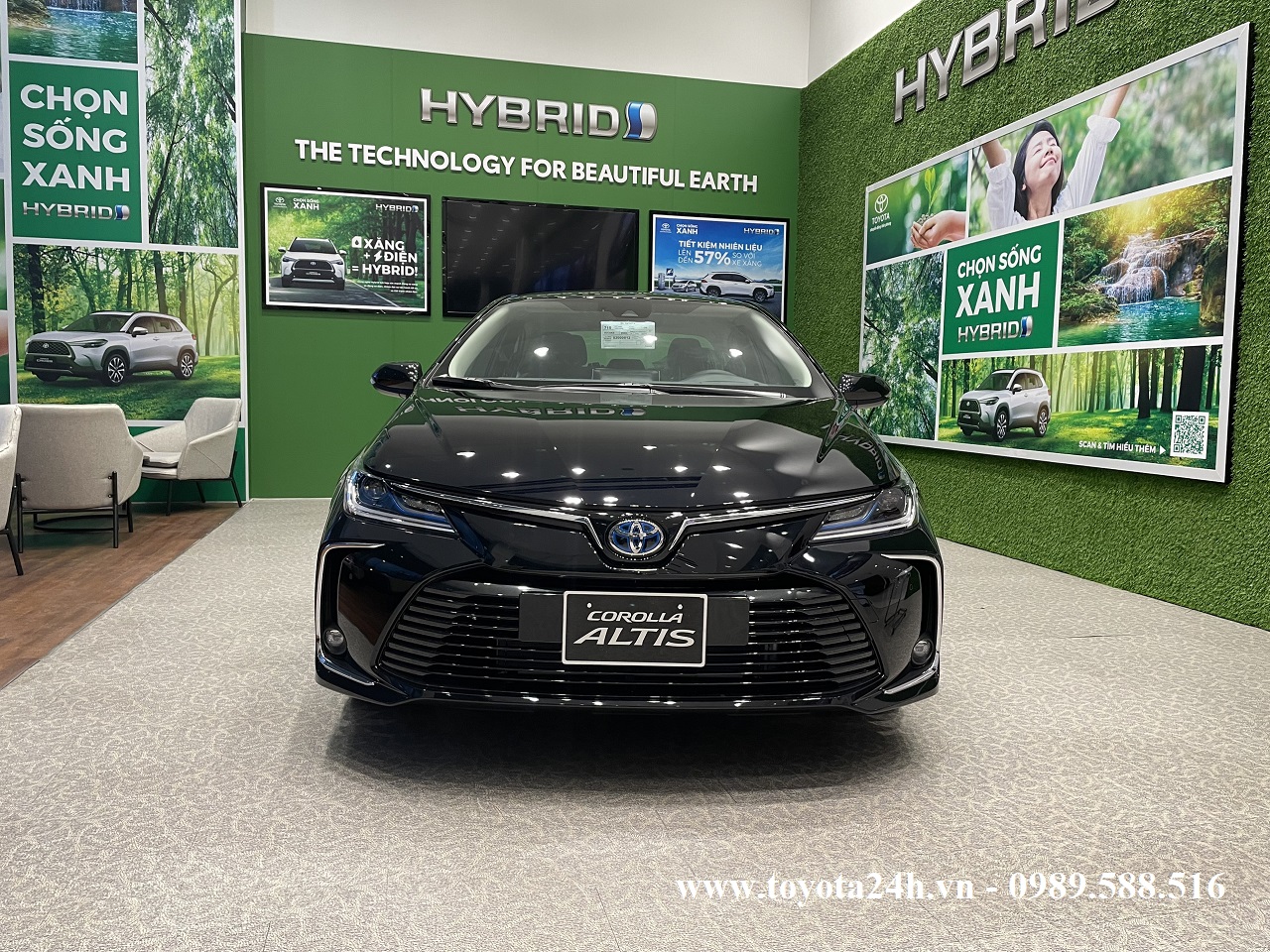 Toyota Corolla Altis 1.8 Hybrid 2022 Màu Đen Hình Ảnh Bảng Giá Xe Lăn Bánh Mới Nhất Hôm Nay